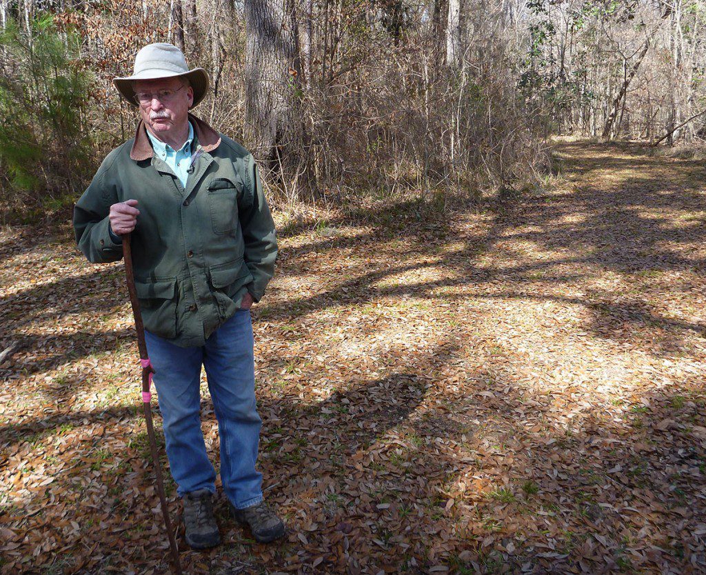 Wilson Baker is considered one of our area's foremost naturalists. Formerly a biologist with Tall Timbers Research Station, Wilson's curiosity led him into the woods around Wolf Creek. There, he found acres of trout lily in a bright yellow carpet.