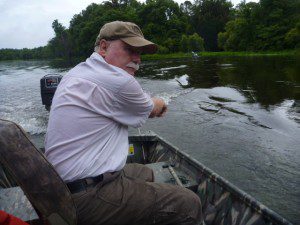 Robert Daniels, retired Florida Fish and Wildlife officer and prospective Aucilla/ Wacissa Riverkeeper.