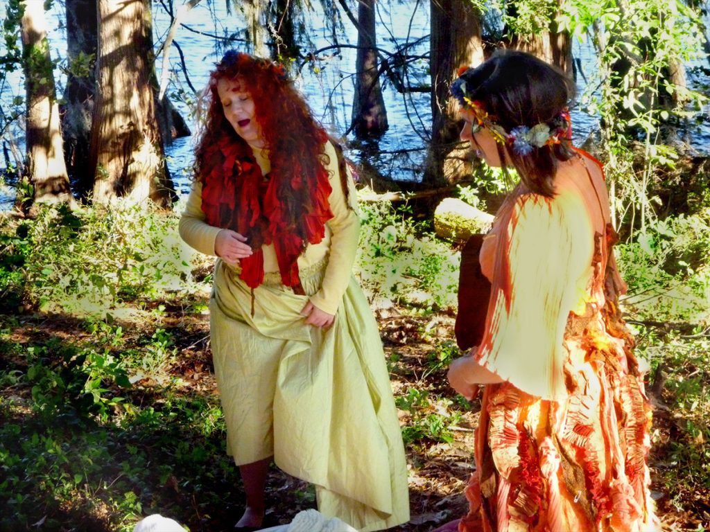On the shores of Lake Munson, WFSU filmed one of its least conventional ecology programs ever. Here, in Tallahassee's most polluted water body, the fairy queen Titania is sung to sleep by her retinue. In EcoShakespeare, a Midsummer Night's Dream is revealed to have quite a lot to say about modern environmental issues.