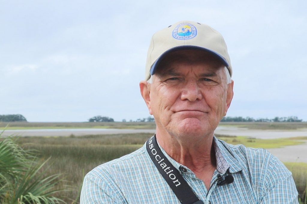 Don Morrow, Saint Marks National Wildlife Refuge shorebird surveyor